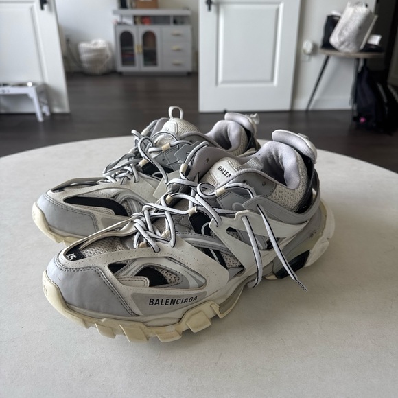 Balenciaga Track Sneakers Gray/White/Black (EU 45 / US 12) - Picture 1 of 6